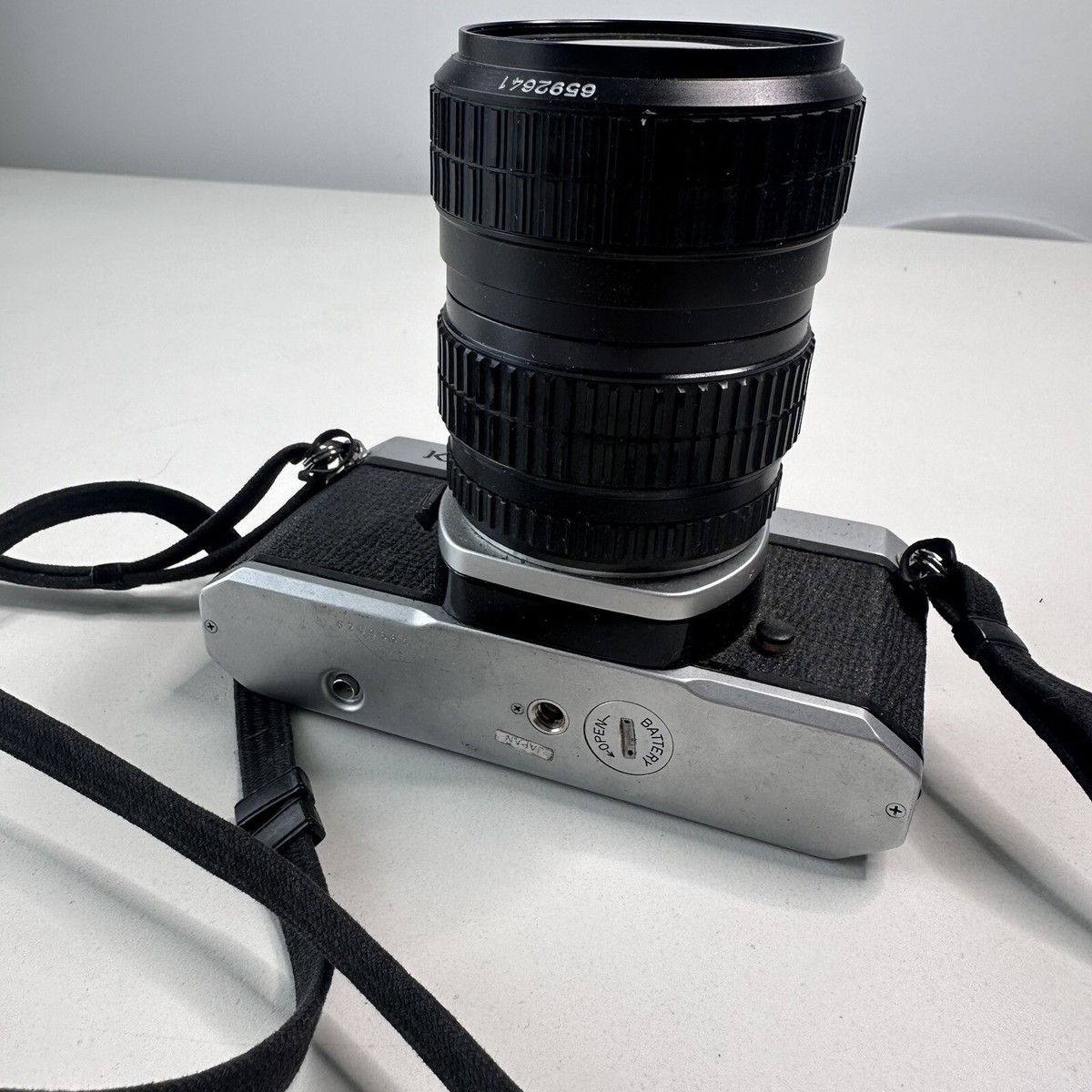 Asahi Pentax K1000 w Pentax-A Zoom 28-80mm F/3.5-4.5 Lens Vintage