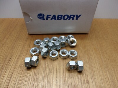 (Qty.19) 7/16-14  Lock Nut Reversible Mechanical Zinc Plated Steel