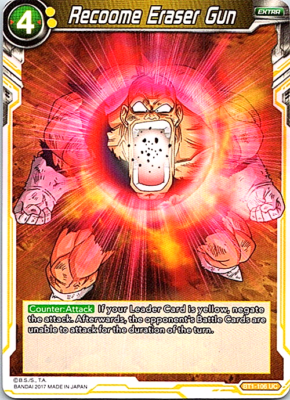 Recoome Eraser Gun BT1-106 UC Dragon Ball Super Card TCG X1 | eBay