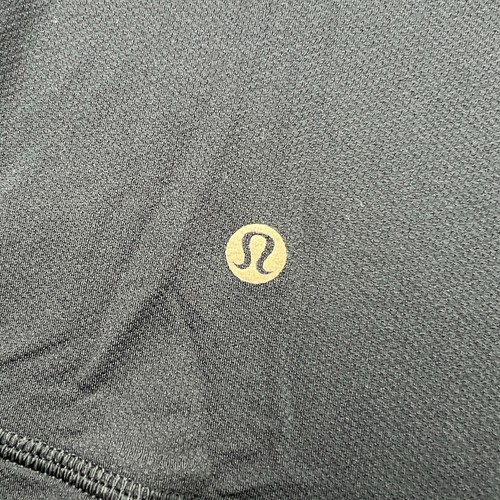 Lululemon Shirt Womens Size 6 Black Gray Get Sweat Sleeveless Run Gym Yoga Sport - Picture 9 of 14