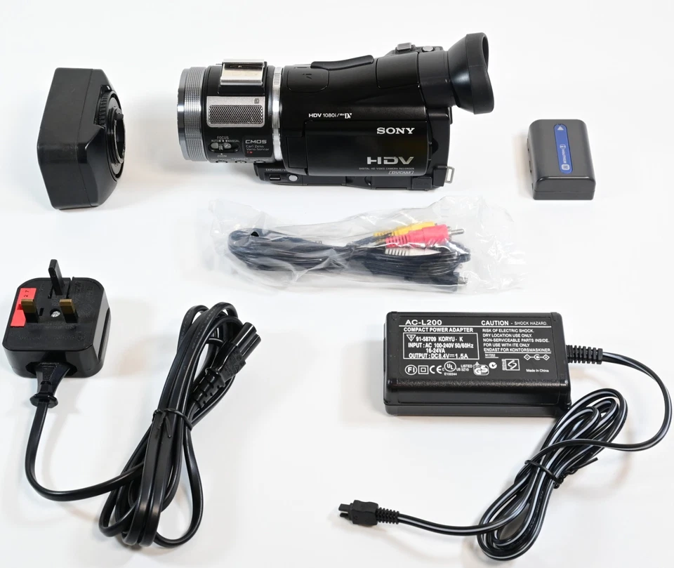 Sony HVR-A1E HDV Camcorder MiniDV High Def Professional HD - Low 160HRS VGC - Image 2 of 4