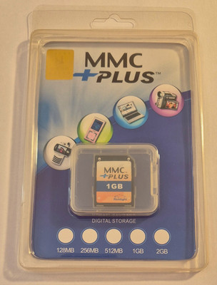 1 GB MMC Plus 1GB Speicherkarte Kamera MP3 PDAs  *** NEU ***
