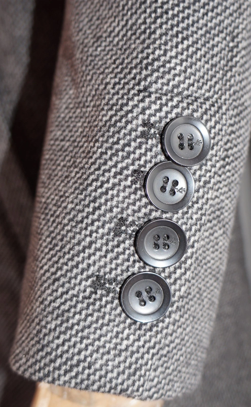Kenneth Cole New York Coat - Men Medium Gray Wool with Bib M NWOT - product detail image 4
