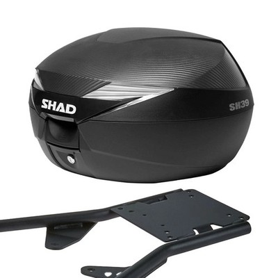 Shad Topcase SH39 mit Gepäckträger (für: Kymco Filly 125i ABS 19-21 )