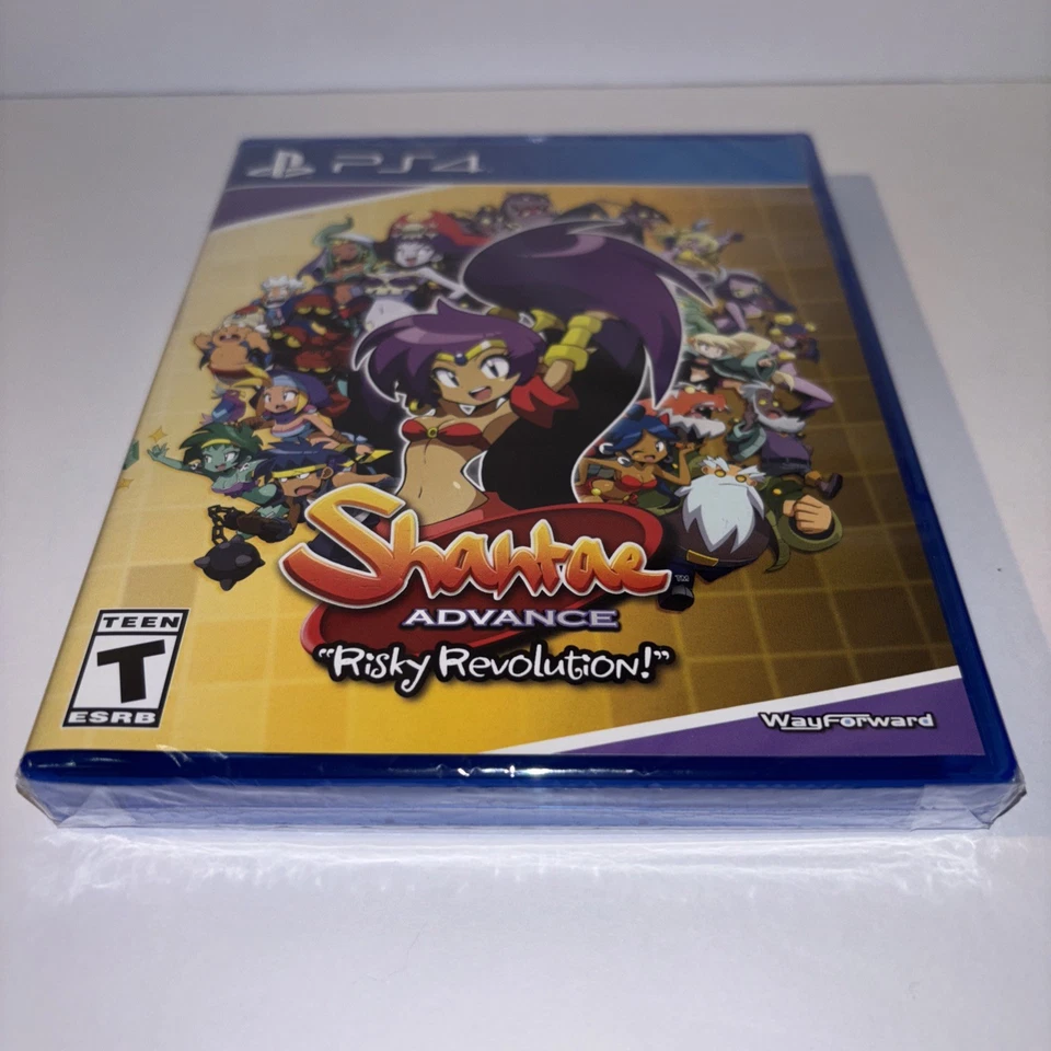 IN HAND! SHANTAE ADVANCE RISKY REVOLUTION LIMITED RUN GAMES PS4 ESRB BRAND NEW! - Image 2 of 4