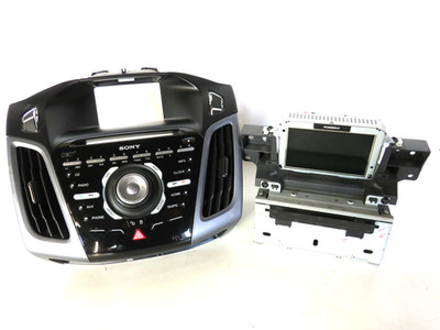 ORIGINAL FORD FOCUS MK3 SONY NAVI CD PLAYER KOMPLETT F1BT 1B955 DA 11-15