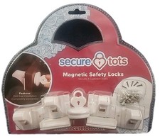 Secure Tots Magnetic Safety Lock Set Of 4 Magnetic Locking Device T177 