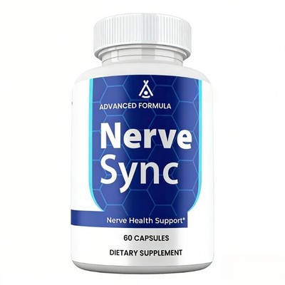 Nerve Sync Capsules, Max Strength Nerve Health Supplement, NerveSync (1 Pack)