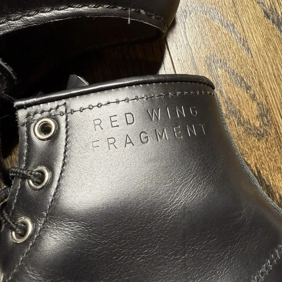 Super Rare Red Wing Fragment Collab Classic Moc Toe Workwear Boots No Box - Image 3 of 4