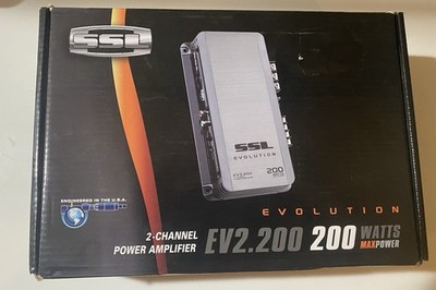 Soundstorm SSL EV2.200 Evolution 2 Channel Power Amplifier 200 Watts