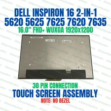 OEM Dell Inspiron 16 7630 2-in-1 FHD Touch Screen LCD W/Cam 9KG0T T37PJ