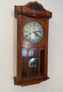 Vintage C. Wood & Son 15 Day Wall Clock