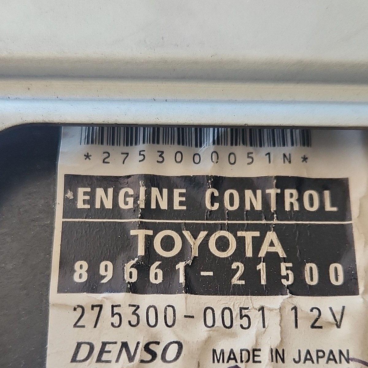 OEM Engine Control Module ECU 89661-21500 Denso Toyota Scion tC