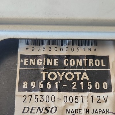 OEM Engine Control Module ECU 89661-21500 Denso Toyota Scion tC