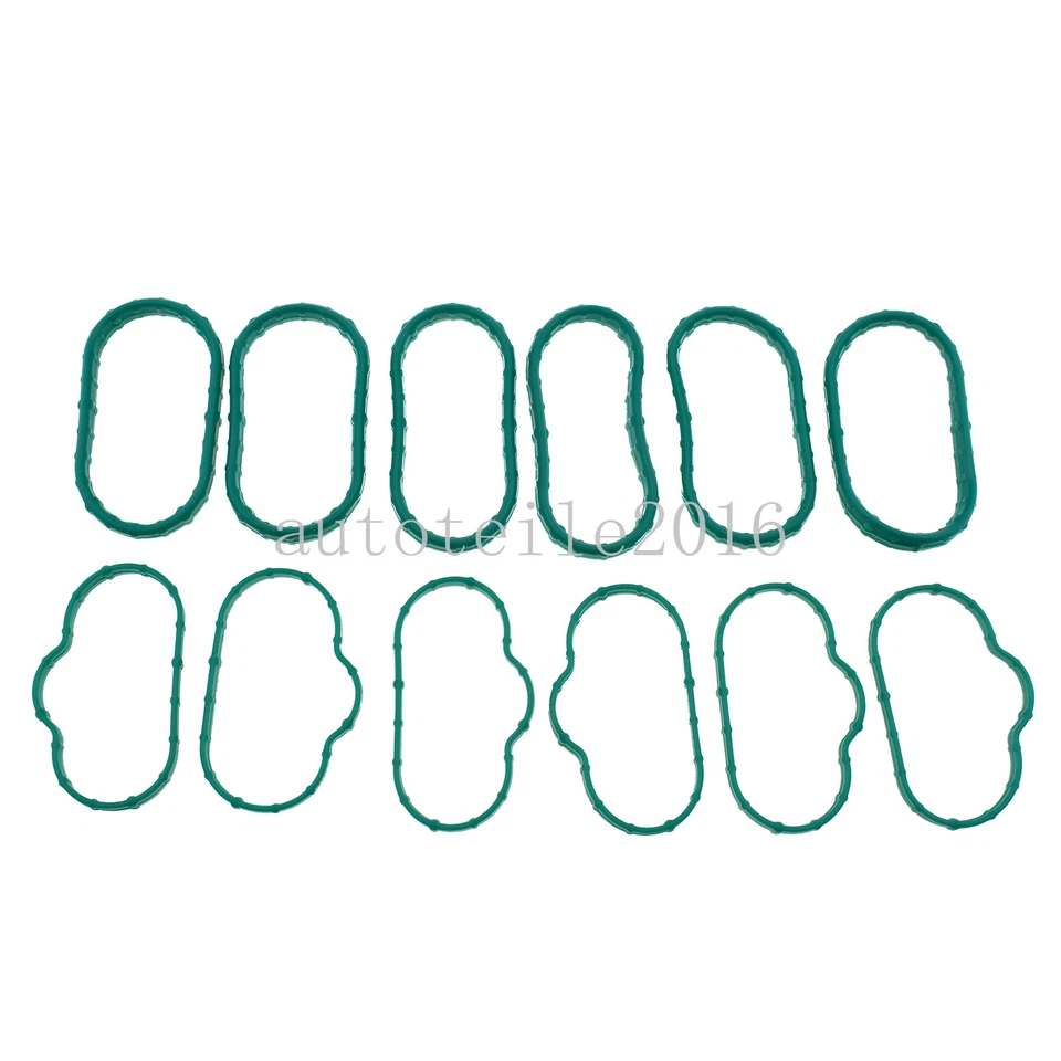 Oben & Unten Ansaugkrümmer Einlasskollektor Dichtungen Für Jaguar S-Type X-Type - Bild 3 von 4