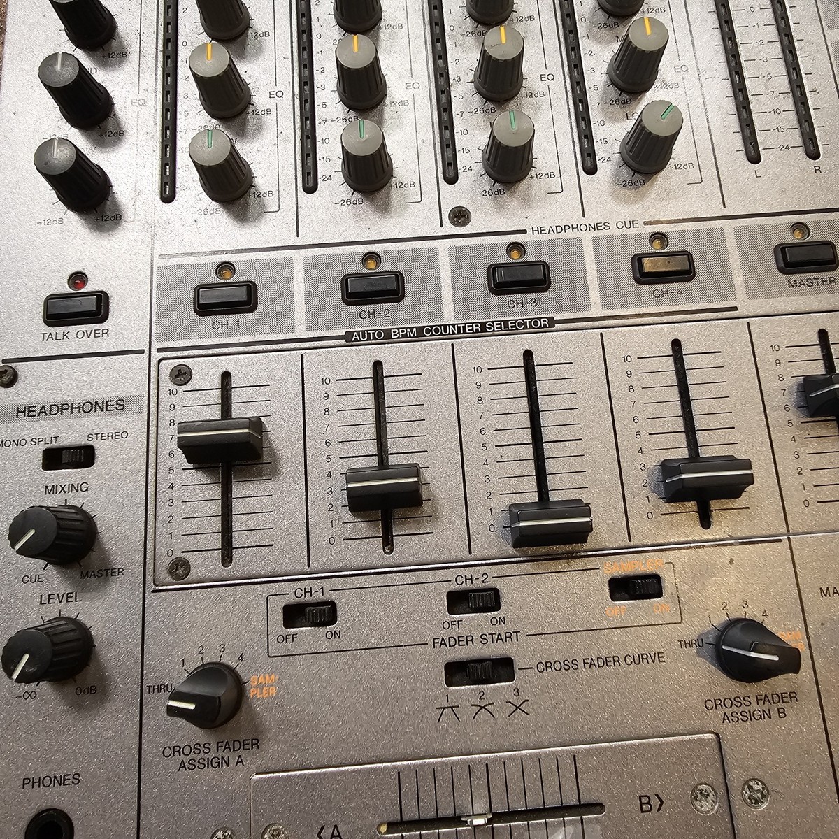 Vintage Pioneer DJM-600 Professional DJ Mixer 4-channel Silver | eBay