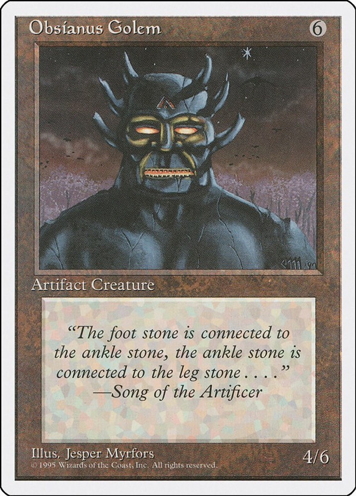 Obsianus Golem - 339 - LP - Fourth Edition