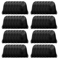 Grneric 48Pcs Drawstring Backpack Bulk Cinch Bag, Polyester Drawstring Bags f...