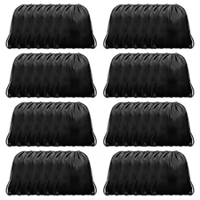 Grneric 48Pcs Drawstring Backpack Bulk Cinch Bag, Polyester Drawstring Bags f...