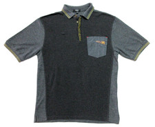 MCDONALDS Timeless Elements 2018 Uniform Work Gray Polo Pocket Shirt Mens Medium