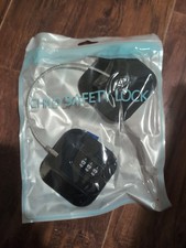 Child Safety Cabinet Locks, Fridge Lock with Combination, Closet Lock,Cabinet...