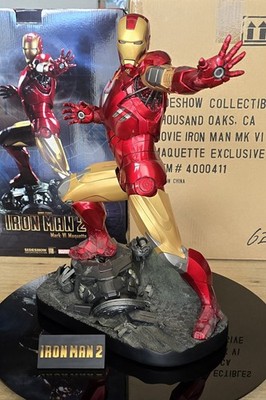 IRON MAN 2 MARK VI Maquette EXCLUSIVE, Mark 6, Sideshow Collectibles, 621/800