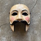 Venetian Mask Paper Machet Ca’macana Anonymous V For Vendetta Style Hand Made