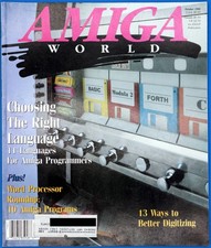 Amiga World Magazine October 1988 Commodore Computer