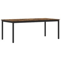 Esstisch Rechteckig 200X100X75 Cm Holzwerkstoff Esszimmertisch