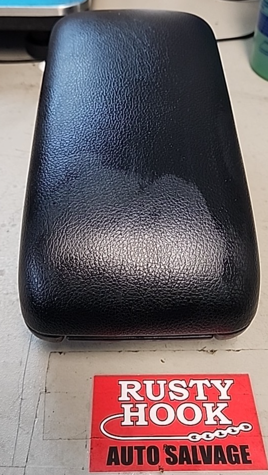 2007-2011 Nissan Versa Center Console Armrest Lid Storage Assembly Black