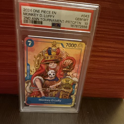 Monkey.D.Luffy (Convention Promo 2024) graded PSA 10 for sale on eBay