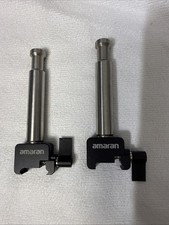 2x Used amaran Baby Pin Adapter to NATO Rail Clamp (c2)