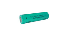 Akku 3,7V 2950mAh  wiederaufladbar Li-Ion Lithium-Ionen erh&ouml;hter Pluspol
