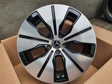1x Alufelge 19 Zoll 7.5" 5x112 32ET Glanz Schwarz A2934011200 Mercedes-Benz Eqc
