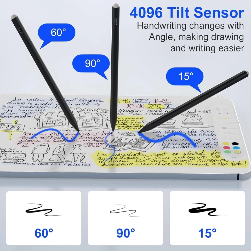 Microsoft Surface Pencil - Stylus Pen for Surface Pro 12/11/9/10/8/X/7/6/5/4/3 w - Image 3 of 4