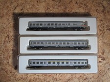 Märklin Spur Z 3 X Schnellzugwagen, "Silberlinge" 8716, 8717, 8718, geprüft