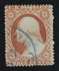 CKStamps: US Stamps Collection Scott#25 3c Washington Used