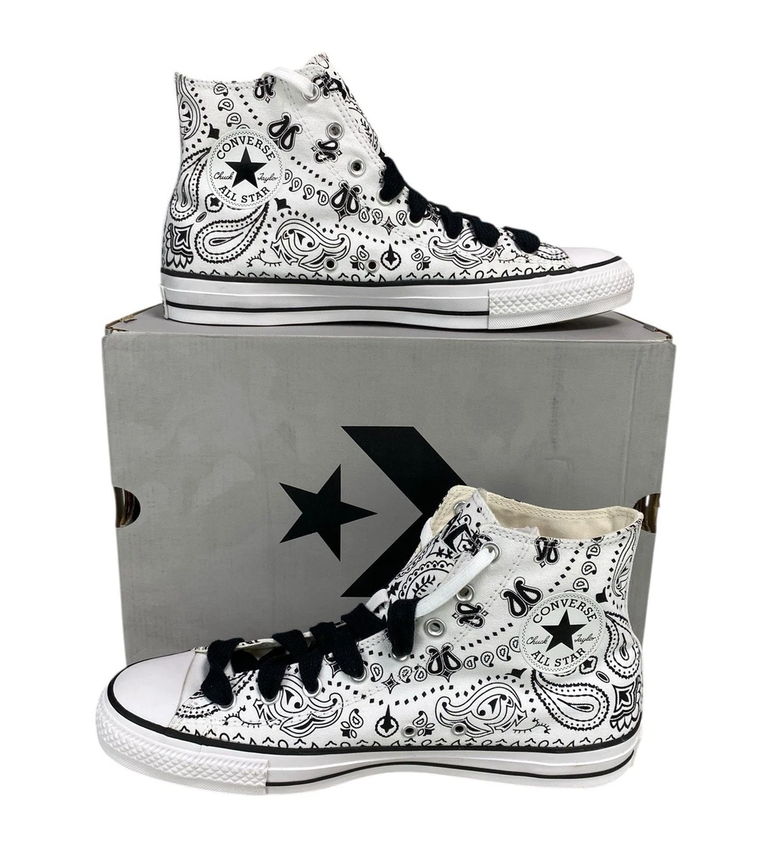 Converse x Sammy Baca CTAS Pro Hi \'Bandana Print\' Shoes Mens Sz 9.5 A02085C s-l400.jpg main image 4