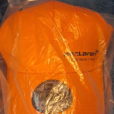 New Era McLaren Formula 1 Racing Team Orange Adjustable 9FORTY Cap Hat