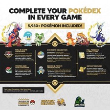 Pokemon Home Living Dex - Pokedex Completo para Todos los Juegos Pokémon (Gen 1–9)