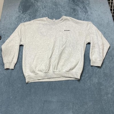 Iets Frans Sweatshirt Mens Large Heather Gray Fleece Lined Streetwear Travel