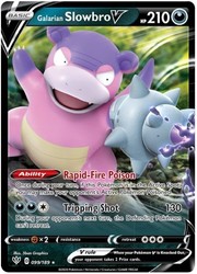 Galarian Slowbro V 099/189 Darkness Ablaze