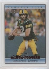 2022 Panini Clearly Donruss Retro 1992 Red 16/49 Aaron Rodgers #92-2 o7m