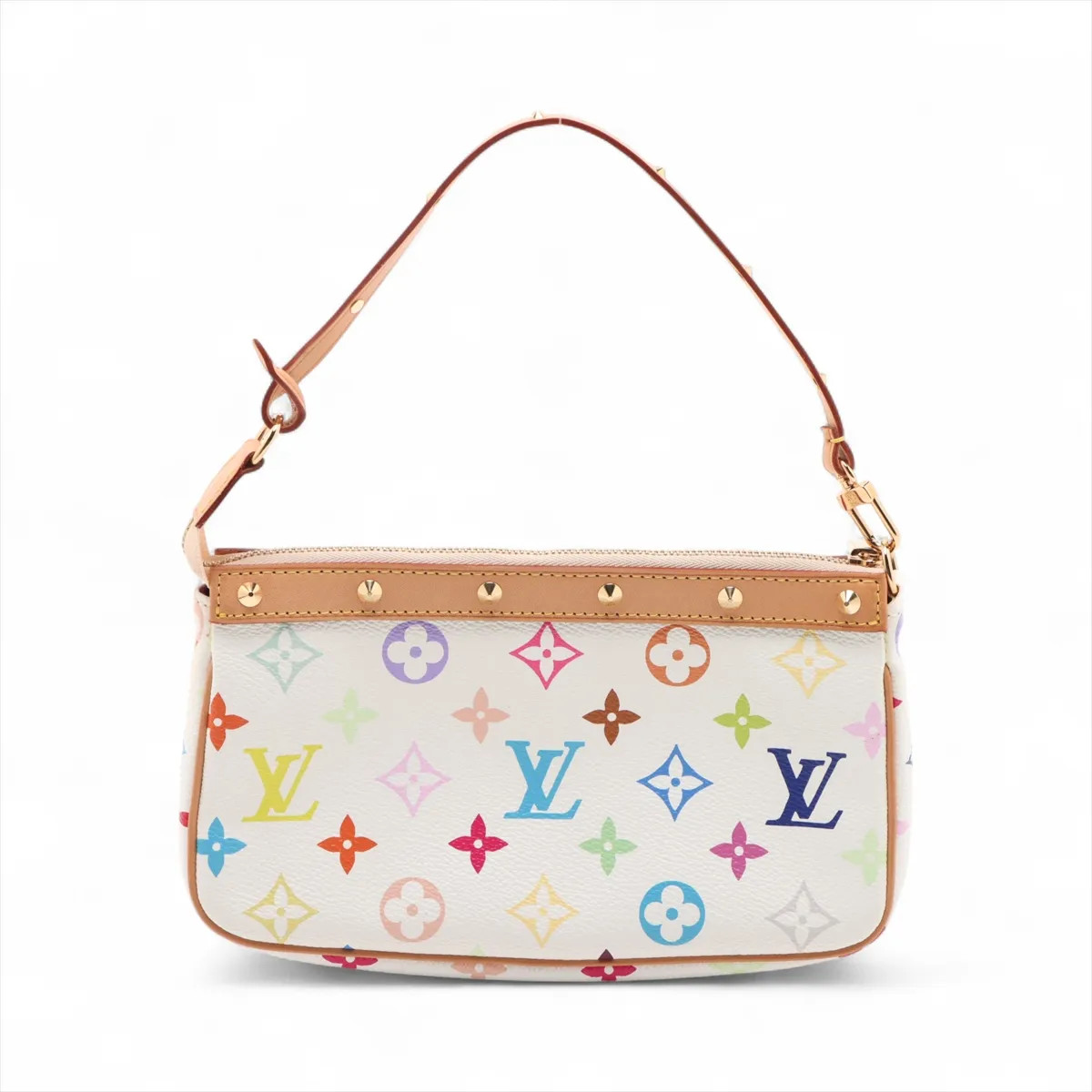 Louis Vuitton Multicolor Pochette accessoir M92649 White thumbnail 2