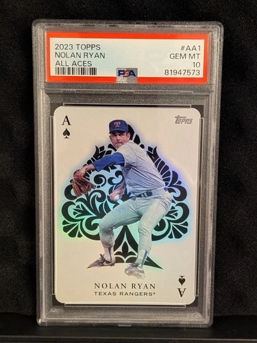 2023 Topps Series 1 All Aces Nolan Ryan #AA-1 PSA GEM MT 10