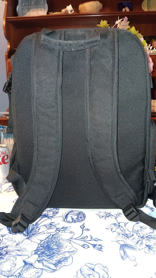 Caden Camera Backpack Professional DSLR Bag with USB Charging Port Rain Cover  - Image 2 of 4