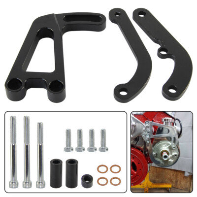 Für SB Chevy 265 283 305 327 350 383 Billet Aluminium Servolenkung Halterung Kit