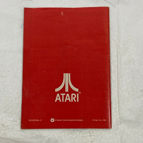 1981ATARI Video Computer System Catalog 45 Game Program Cartridge With Red Cover - Picture 2 of 3