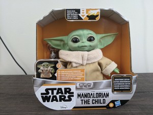 Action Figures Hasbro Star Wars The Child Baby Yoda Animatronic In Hand Ready To Ship Com