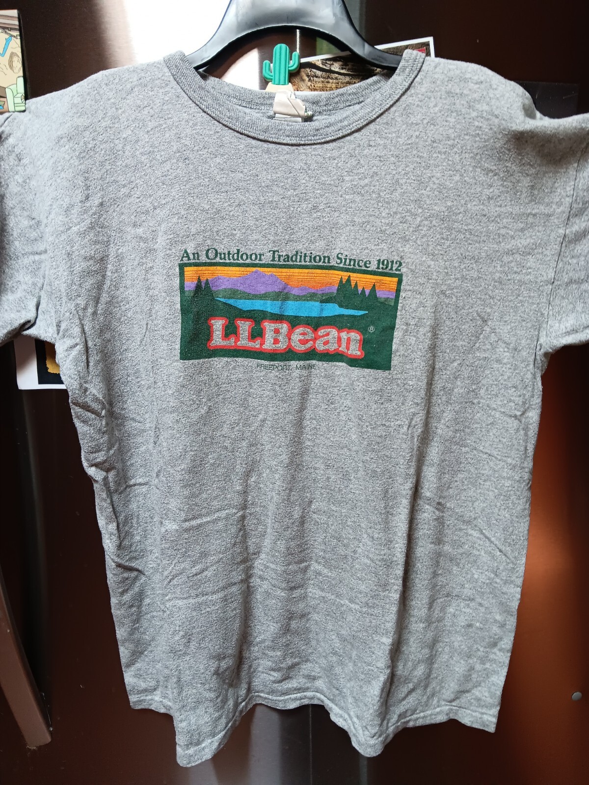 Vintage 80s Single Stitch Champion LL Bean T Shirt Gr… Gem